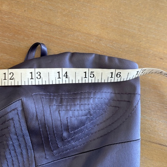 BCBG Strapless Mini Dress Frosted Plum, Size 8 - Picture 6 of 12